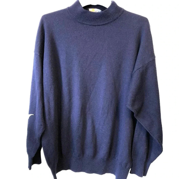 Massoti Made in Italy Merino Wool Blended Men Pullover Sweater Size M/L - Picture 1 of 7